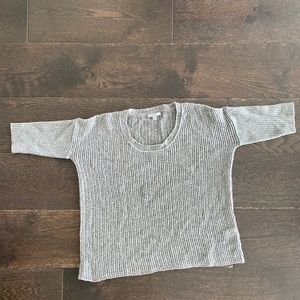 JAMES PERSE CASHMERE SWEATER GREY SZ 2